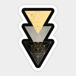 Minimalist Geometric Sticker